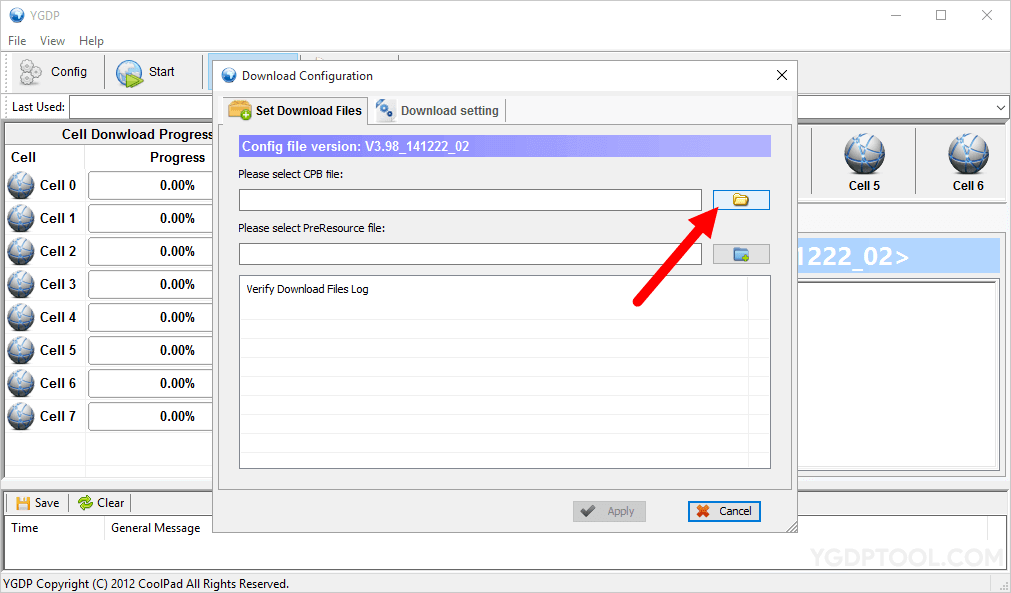 YGDP Tool Add Firmware